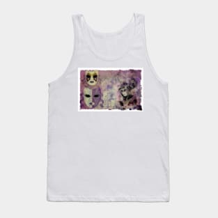 Venice Carnival Masks Tank Top